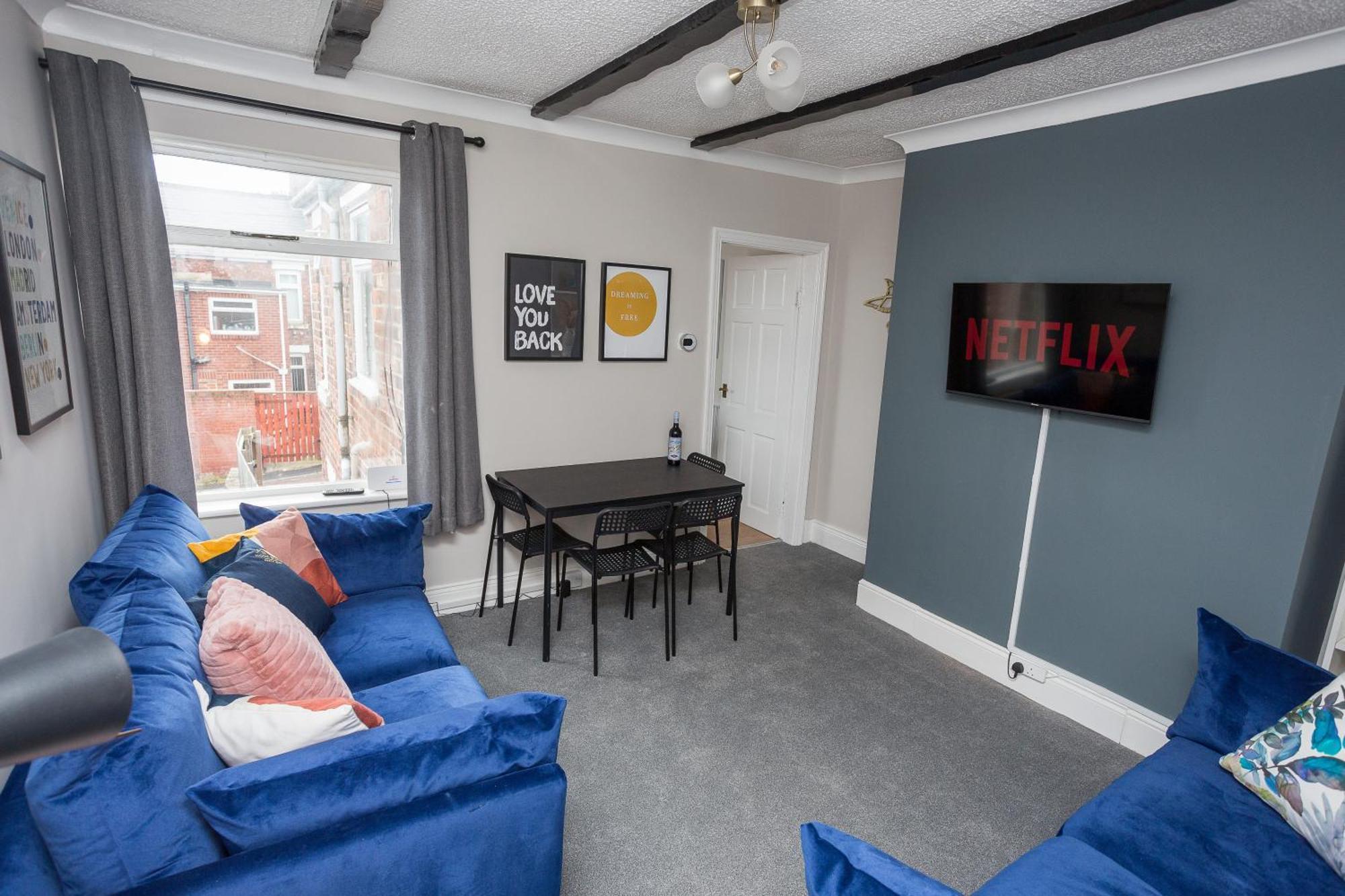 The Avenue-3 Bed Sleeps 6 Great For Contractors Villa Gateshead Eksteriør billede